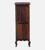 Anne Sheesham Wood Book Shelf In Provincial Teak Finish