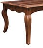 Anne Sheesham Wood Coffee Table In Rustic teak Finish