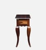 Anne Sheesham Wood Console Table In Honey Oak Finish