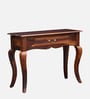 Anne Sheesham Wood Console Table In Honey Oak Finish