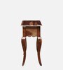 Anne Sheesham Wood Console Table In Rustic teak Finish