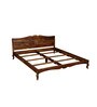 Anne Sheesham Wood King Size Bed In Provincial Teak Finish
