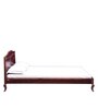 Anne Sheesham Wood Queen Size Bed In Honey Oak  Finish
