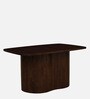 Annecy Mango Wood 6 Seater Dining Set In Tubbaq Finish