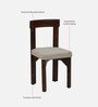Annecy Mango Wood 6 Seater Dining Set In Tubbaq Finish