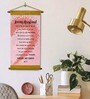 Special Love Message Printed Scroll Card
