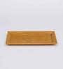 Annpurana Yellow Gold Stone 2 Pcs Condiment Jar with Tray