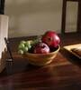 Annpurana Yellow Gold Stone Serving Basket