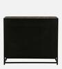 Anny Metal Sideboard In Black Colour