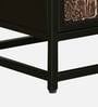 Anny Metal Sideboard In Black Colour
