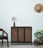 Anny Metal Sideboard In Black Colour