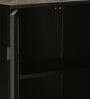 Anny Metal Sideboard In Black Colour