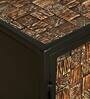 Anny Metal Sideboard In Black Colour