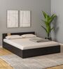 Annya Queen Size Bed in Wenge Finish