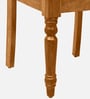 Antara Sheesham Wood 4 Seater Dining Set in Scratch Resistant Rustic Teak Finish With Bench