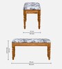 Antara Sheesham Wood 4 Seater Dining Set in Scratch Resistant Rustic Teak Finish With Bench