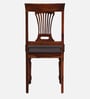 Antara Sheesham Wood 4 Seater Round Dining Set in Scratch Resistant Honey Oak Finish