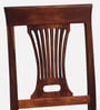 Antara Sheesham Wood 4 Seater Round Dining Set in Scratch Resistant Honey Oak Finish