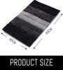 Anthra Microfiber 16x24 Inches Lightweight Bath Mat Set Of 2
