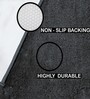 Anthra Solid Microfiber 4 X 6 Feet Tufted Carpet