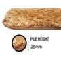 Anti Gold Microfiber 18x30 Inches Super Soft Bath Mat