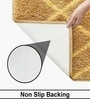 Anti Gold Microfibre 16x24 Inches Quick Dry Bath Mat