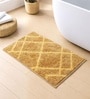 Anti Gold Microfibre 16x24 Inches Quick Dry Bath Mat