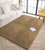 Anti Gold Solid Microfiber 3 X 5 Feet Tufted Carpet