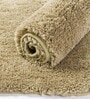Anti Gold Solid Microfiber 6 X 7 Feet Tufted Carpet
