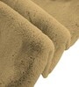 Anti Gold Solid Polyester 3 X 5 Feet Machine Made Carpet