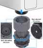 Anti Vibration Pads For Washing Machine Washing Machine Feet Pads