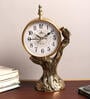 Antique Aluminium Table Clock (1 Piece)