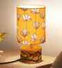 Floral Antique Base E27 Creative Bedside Lamps for Bedroom