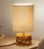 Beige Antique Base E27 Creative Bedside Lamps for Bedroom