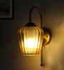 Antique Bend Gold Tulip Shape Wall Light