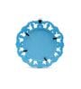 Antique Blue MDF Decorative Mirror