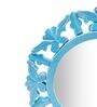 Antique Blue MDF Decorative Mirror