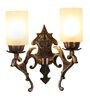 Yogasana Aluminium Wall Mounted Uplight Sconce (Antique Brass)