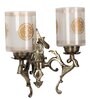 Antique Brass Aluminium Wall Lights