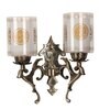 Antique Brass Aluminium Wall Lights
