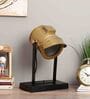 Henry Antique Brass Study Lamp With Aluminium Base