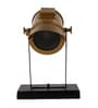 Henry Antique Brass Study Lamp With Aluminium Base