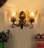 Mabel Antique Brass Aluminium Wall Sconces