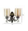 Paxton Aluminium Wall Mounted Uplight Sconce (Antique Brass)