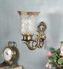 Mackay Antique Brass Aluminium Wall Sconces