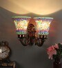 Antique Brass Aluminum Wall Light