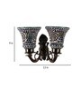 Antique Brass Aluminum Wall Light