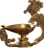 Antique Brass Beautiful Handle Aarti Diya