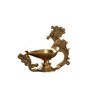 Antique Brass Beautiful Handle Aarti Diya