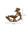 Antique Brass Beautiful Handle Aarti Diya